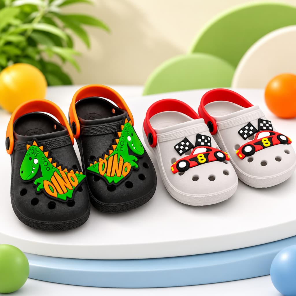 Kit 2 sandália infantil menino babuche escolar leve e confortável verão