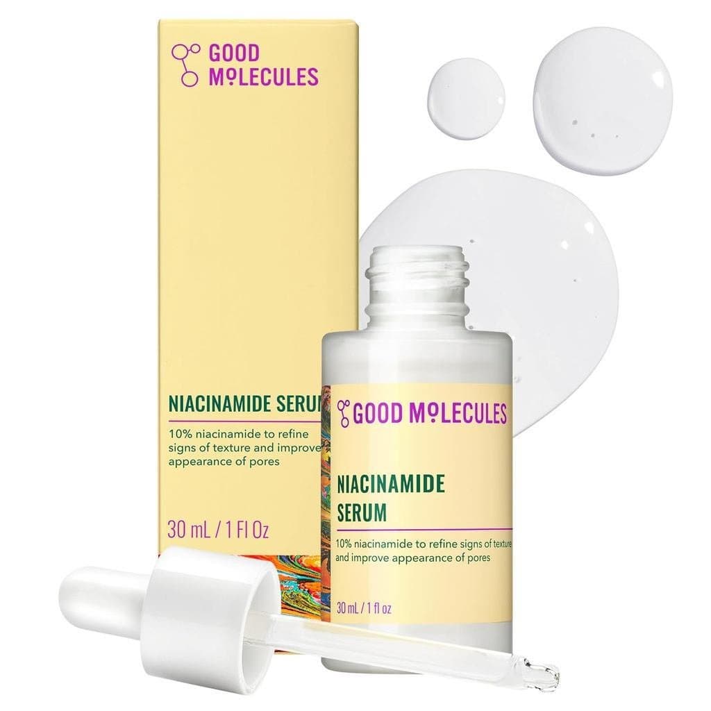 GoodMoleculesNiacinamideSerum-10%Niacinamida para Tratamento de Imperfeições, Nutrição e Tonificação-Sérum Ultra-Hidrata