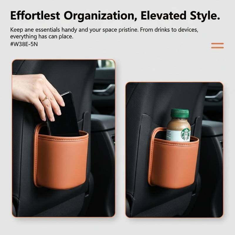 Suporte De Copo Para Porta De Carro , Bolsa De Armazenamento Universal , Clipe Ba , Organizador De Bebidas Resistente Di