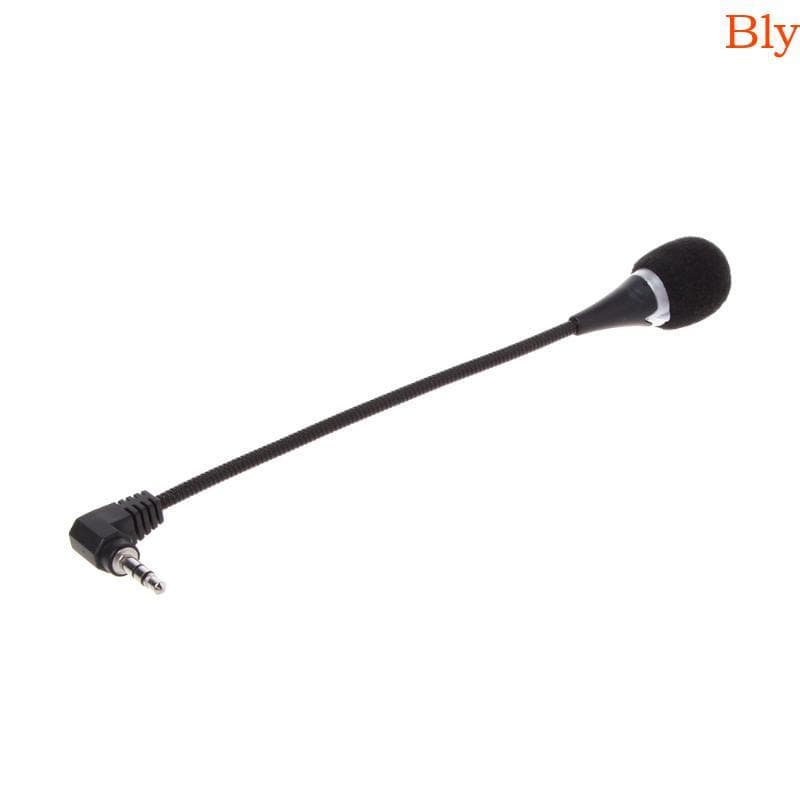 Bly Microfone Flexível Cancelamento Ruído Interface 3 5 Mm Para PC Laptop Notebook
