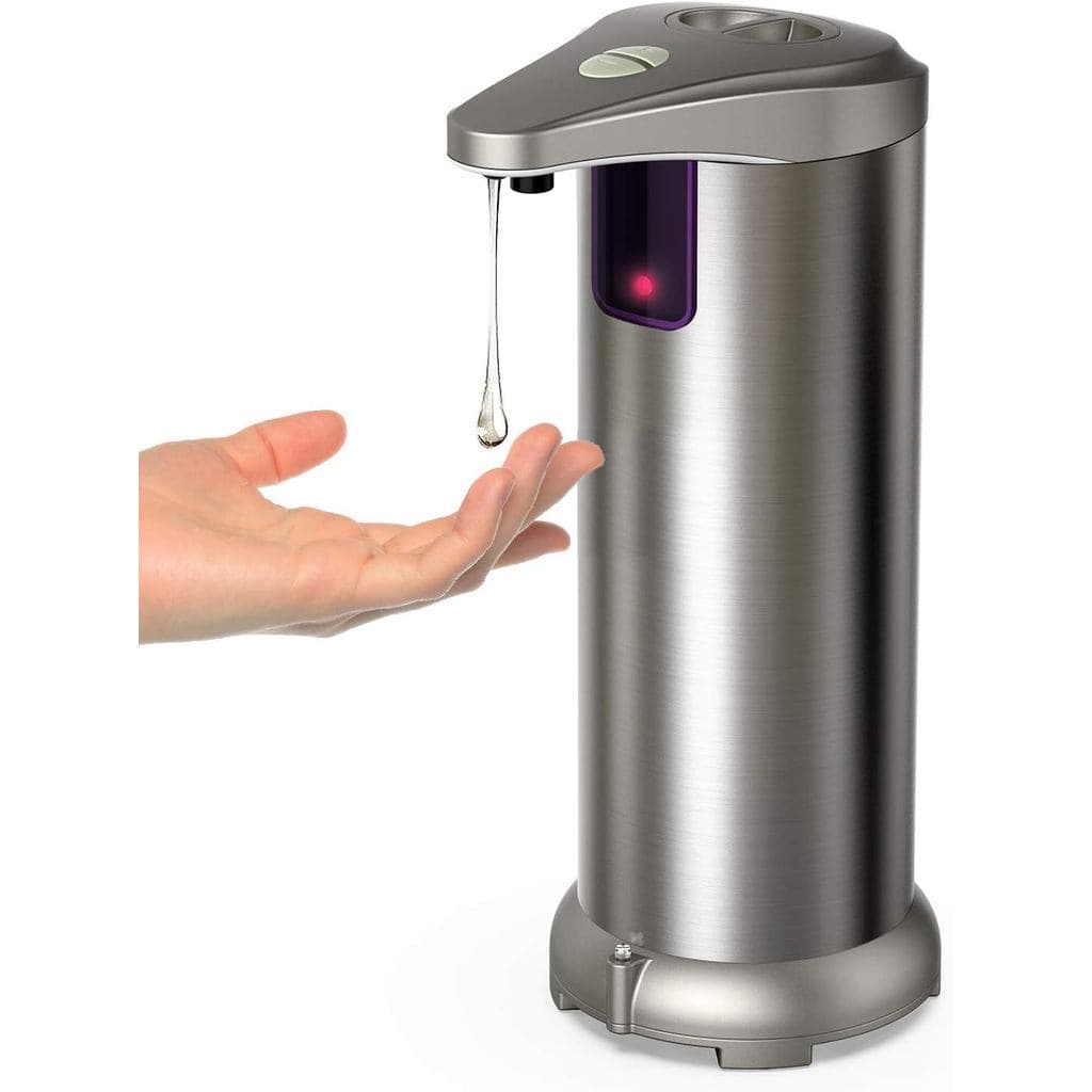Infrared Automatic Soap Dispenser, Electric Soap Dispenser, Stainless Steel Touchless Auto Hand Soap Dispenser for Bathr