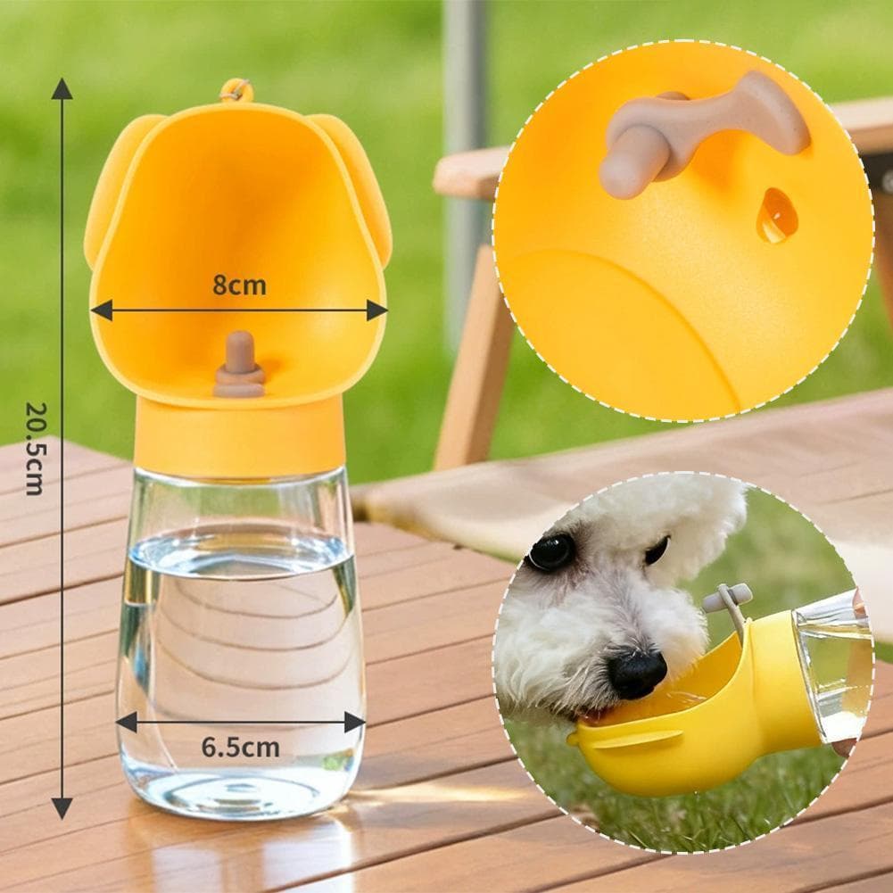 Dispensador De Água Multifuncional Para Cães Beberem Pet Viagem Copo R1z6
