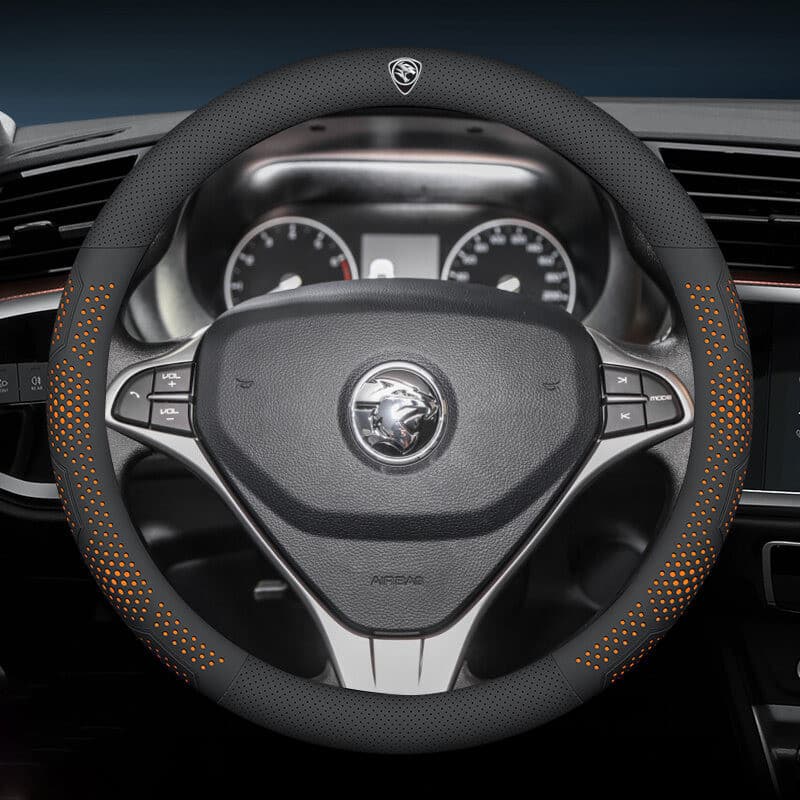 Capa de Volante Ultrafina para Carro, Couro Ultrafino Antiderrapante e Absorvente de Suor para wira Persona X50 Saga vvt