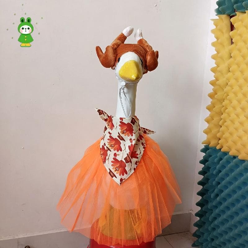 Conjunto De Roupa De Ganso Para Varanda De 23 Espaços , Traje Temático De Peru De Ação De Graças , Acessório Festivo Fof