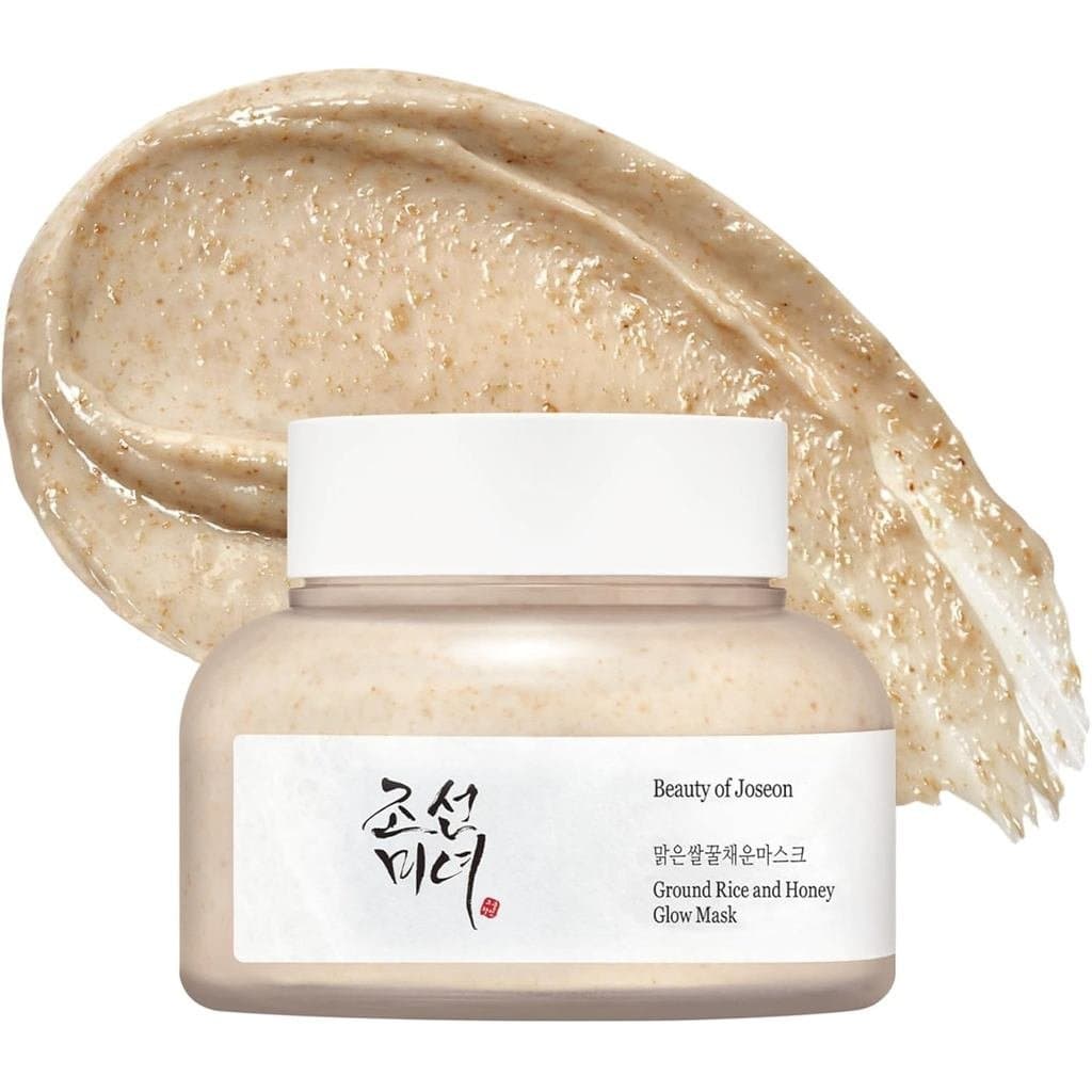 Beauty of Joseon Ground Rice and Honey Glow Mask Wash-Off Face Pack With Rice Honey for Hydrating Exfoliating Soothing A