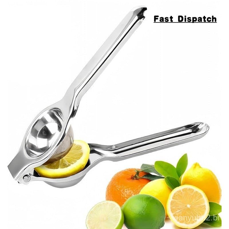 Espremedor Manual de Aço Inoxidável Jenkin para Cítricos e Limões, Espremedor de Frutas, Prensa de Limão de Metal, Ferra