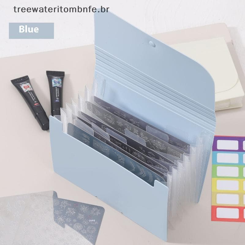 Arte Do Prego Selo De Aço Placa Armazenamento Livreto Mostrando Prateleira Cores Livro DIY Simples Manicure Suprimentos