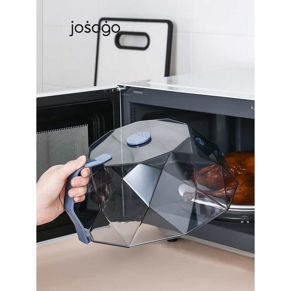 Forno de microondas à prova de respingos tampa de aquecimento dedicada resistente a altas temperaturas à prova de óleo p