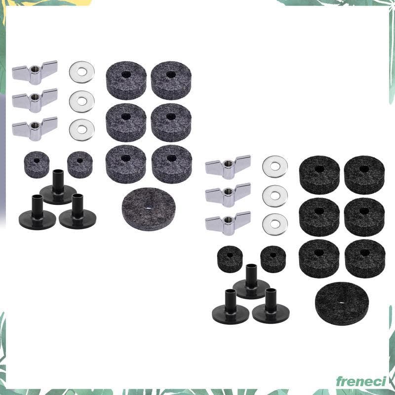 [Freneci] Peças De Bateria Porcas De Asa Kit Musical Básico Para Iniciantes Acessórios De Reposição Eletrônica Suporte D