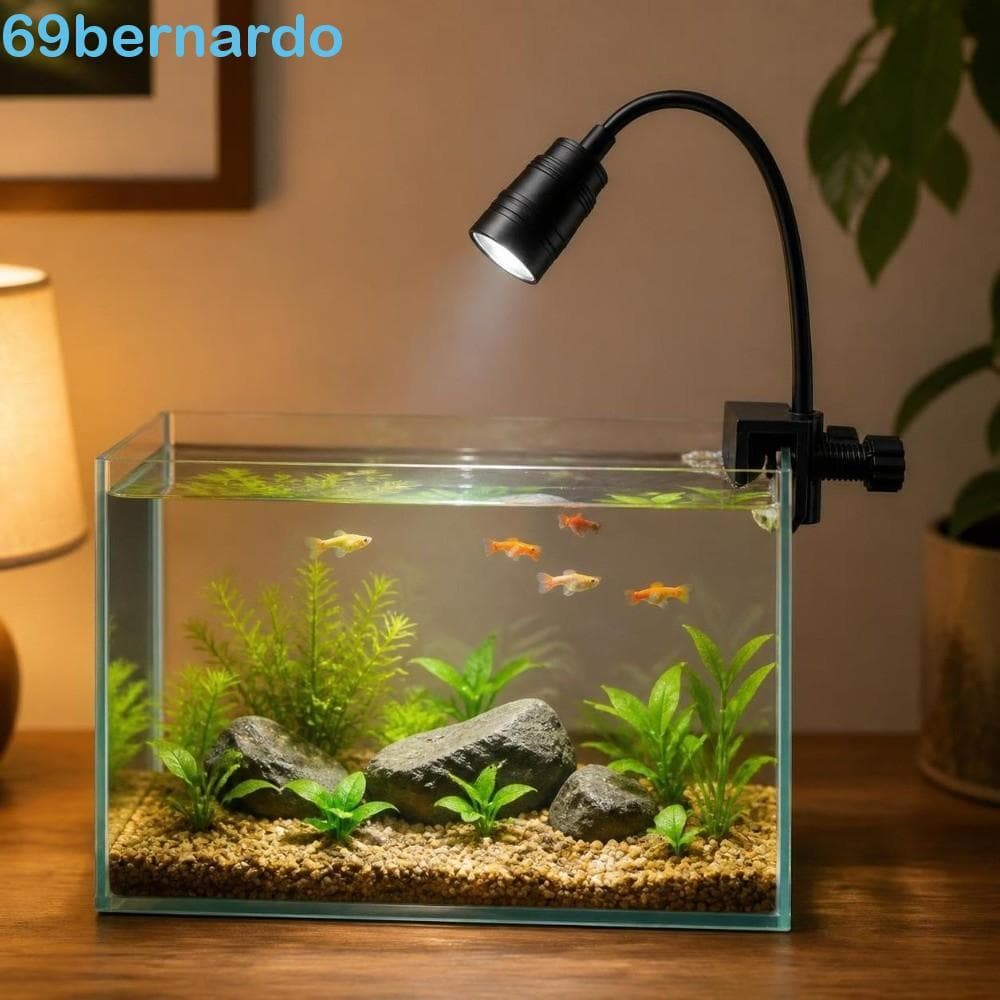 Lâmpada De Clipe Para Tanque De Peixes BERNARDO , Luz De Liga De Alumínio Com USB , Mini LED Plantas De Aquário