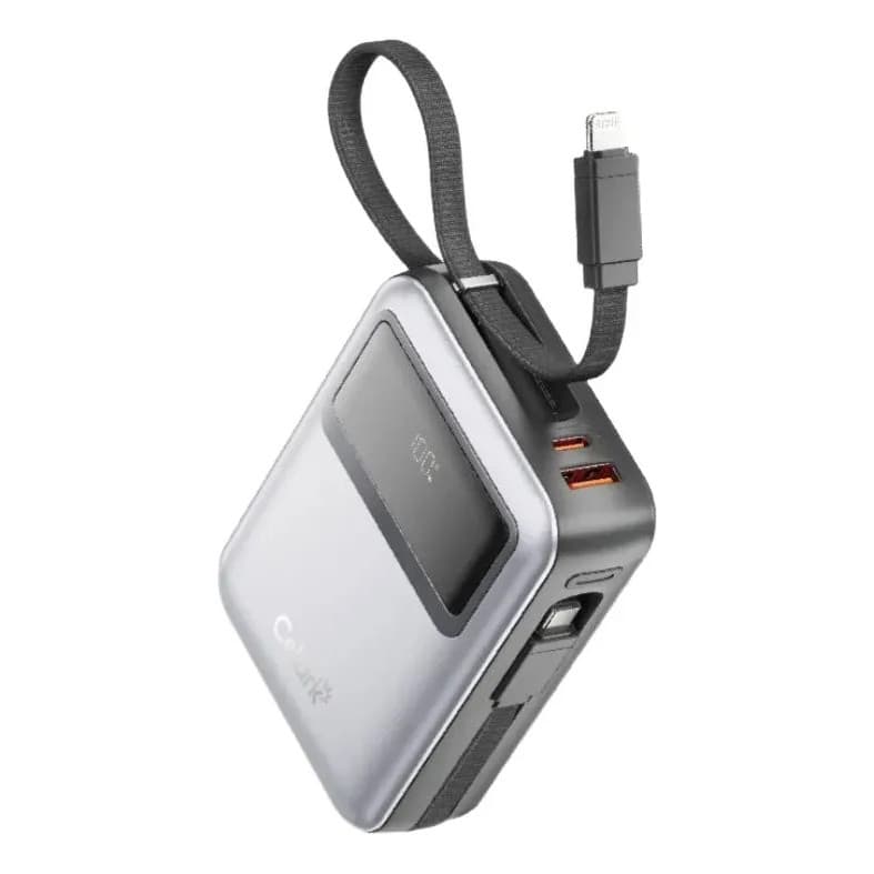 Carregador Portatil 10000mah Pd45w Tipo C Ios Led