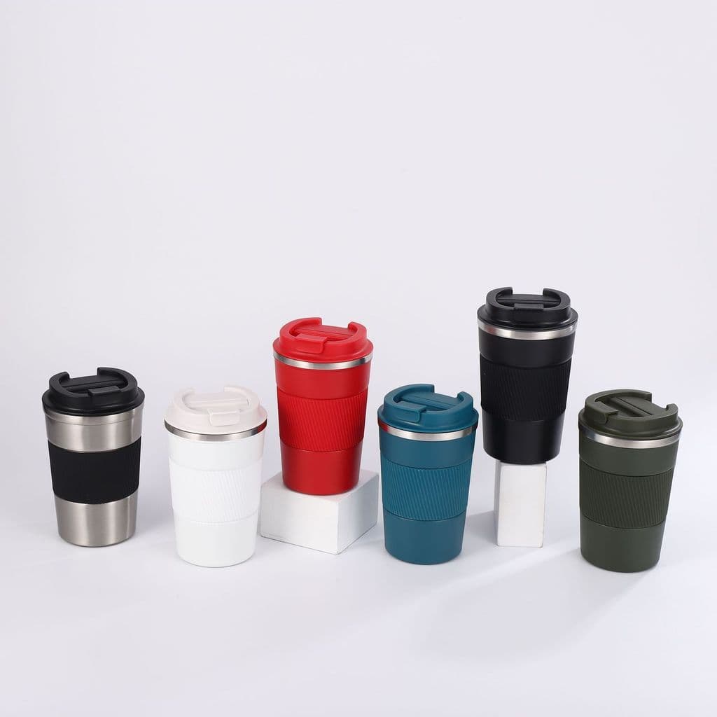 Copo térmico com isolamento térmico de aço inoxidável 304, copo portátil para carro ao ar livre, prático, criativo, capa
