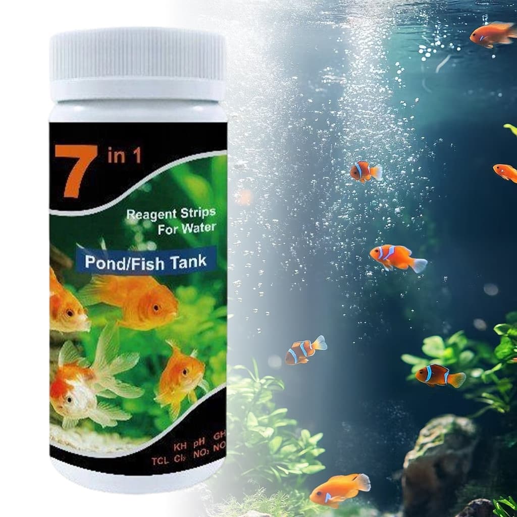 Plantucation50pcs Tiras De Teste De Aquário Kits Água Com Salgada De Doce Ferramenta pH De Raiz De Carbonatada Doméstica