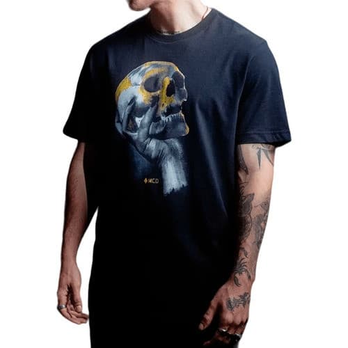 Camiseta Masculina Regular Mcd Cranio Gold