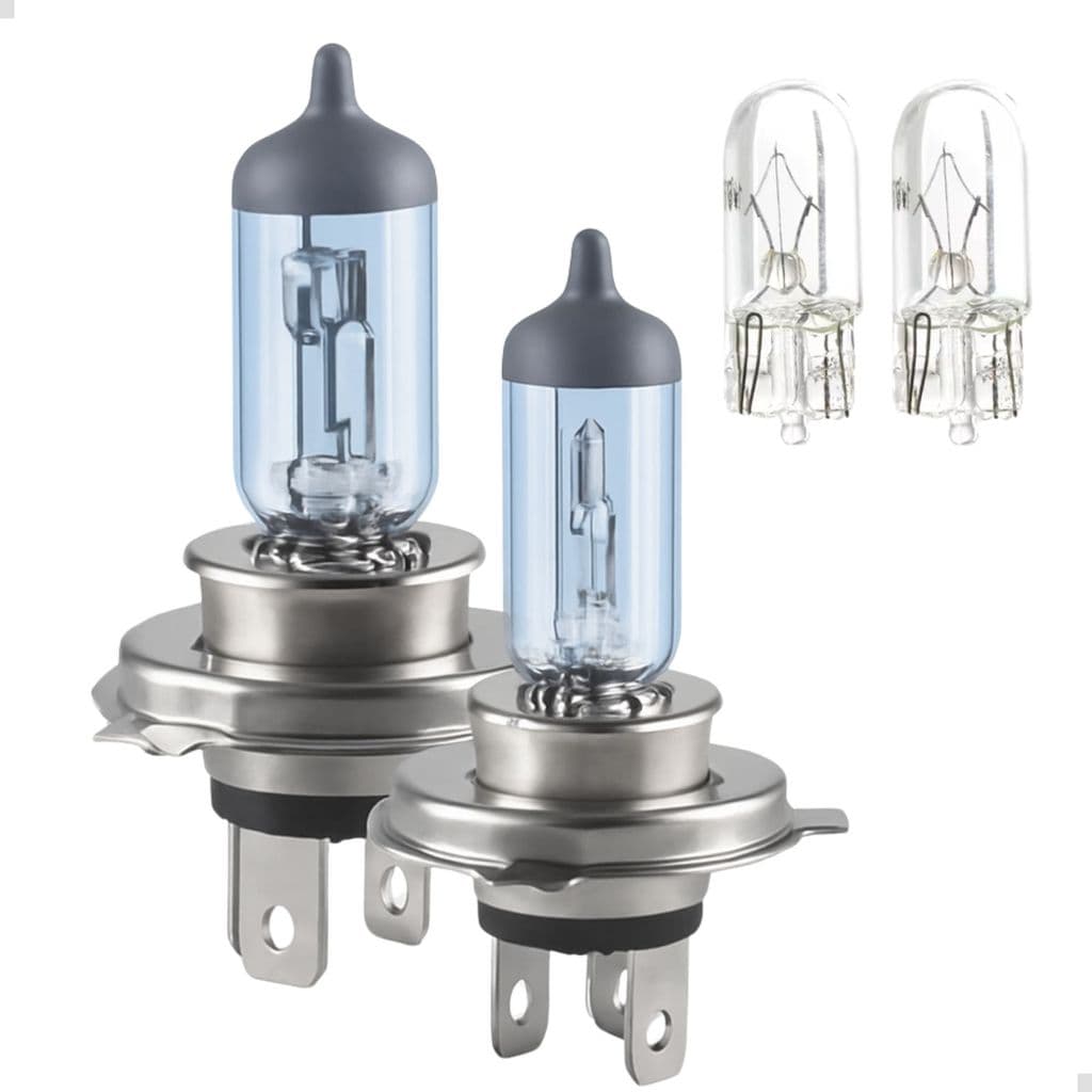 Kit Lampada Farol Alto E Baixo Na Mesma Lampada H4 T10