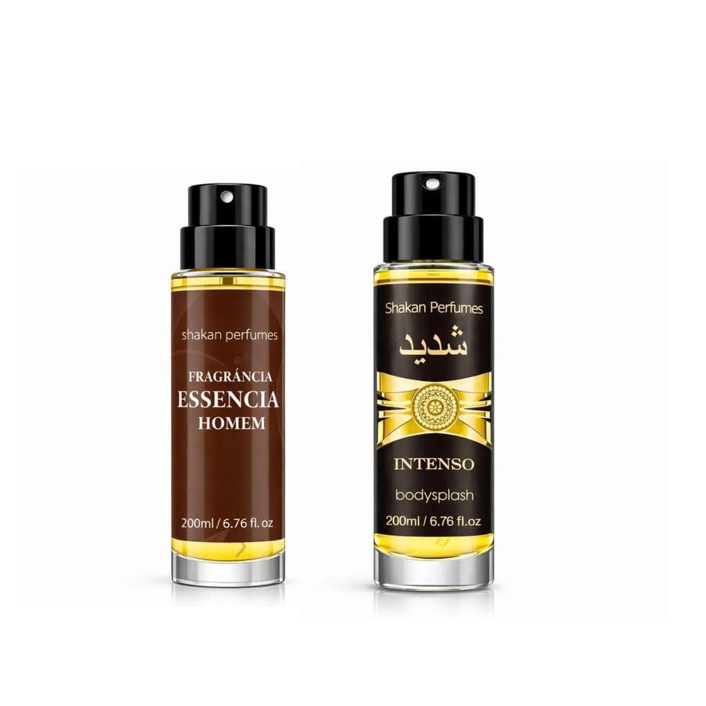 Kit Duplo de Fragrâncias Shakan Homem e Intenso