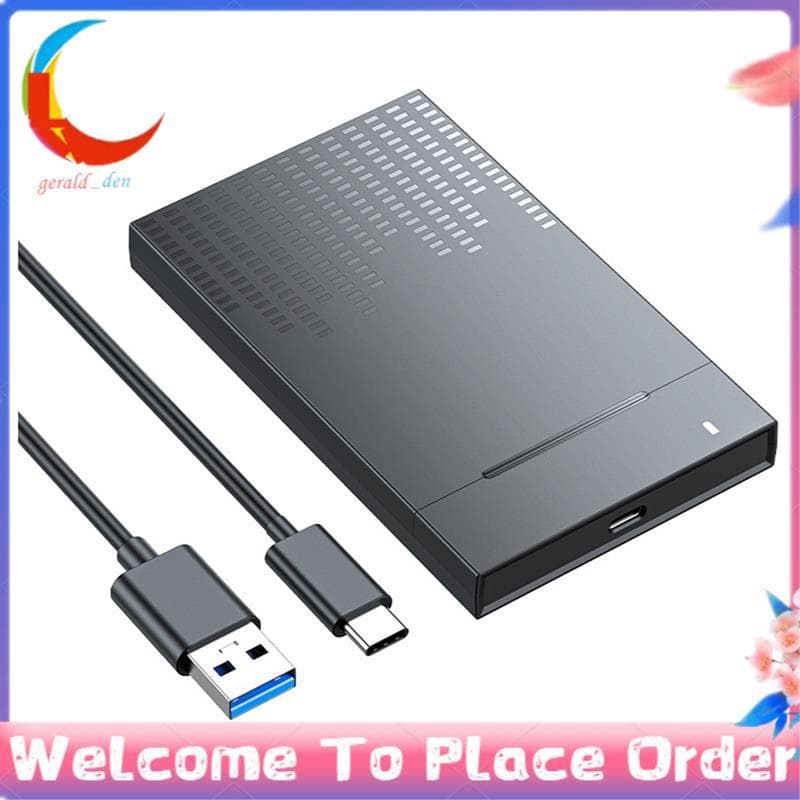 Gabinete De Disco Rígido Externo 2.5 Polegada HDD Caso SATA Para Tipo C3.1 Adaptador SSD 6Gbps/S 6TB