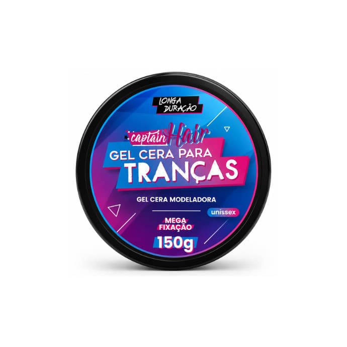 Gel Cera Para Tranças Mega Fixação Captain Hair 150g