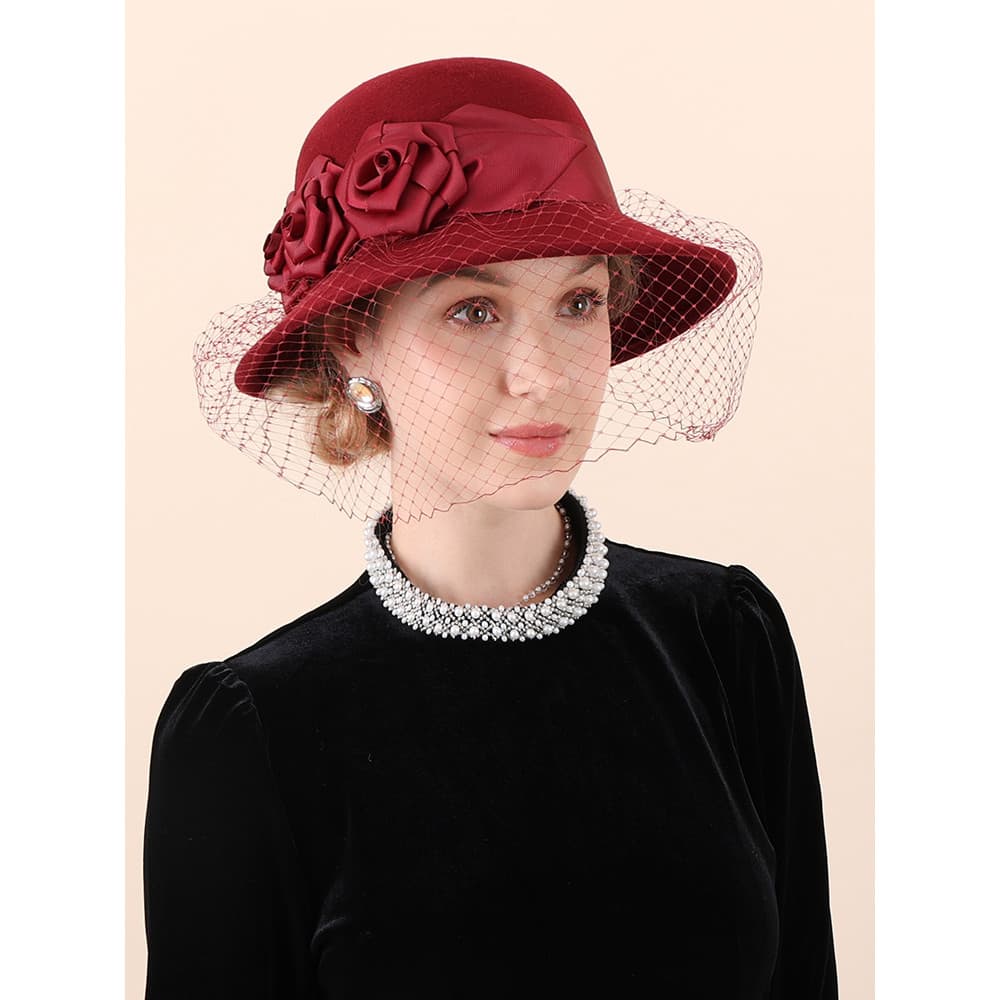 Chapéu feminino outono inverno chapéu de lã chapéu de lã elegante malha chapéu feminino versão coreana aba grande banque