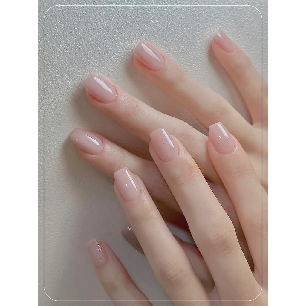 Linda capa uv adesivos de unhas cor sólida sentido de gelo estilo de venda quente todos os dias All-match moda impermeáv