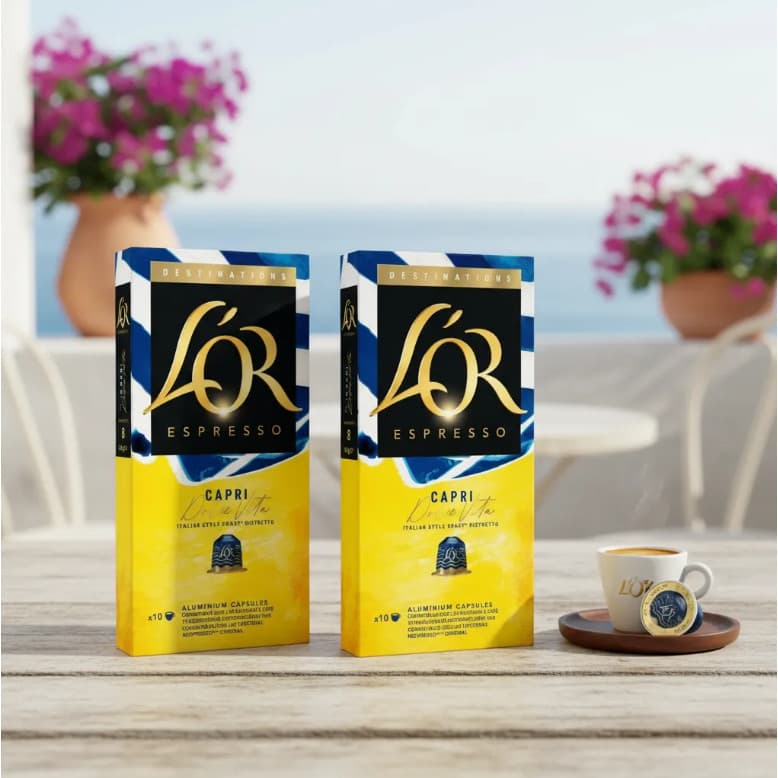 Kit 20x Cápsulas L'or CAPRI Dolce Vita Café para Nespresso