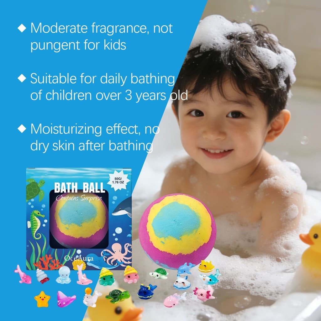 A Bola De Bolha De Banho De Brinquedo Infantil Limpa Pele E É Fácil De Enxaguar