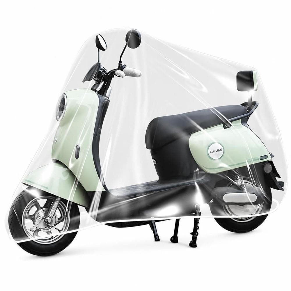 Capa Para Moto Impermeável Transparente Proteção Contra Sol E Chuva Anti-Uv Não Risca