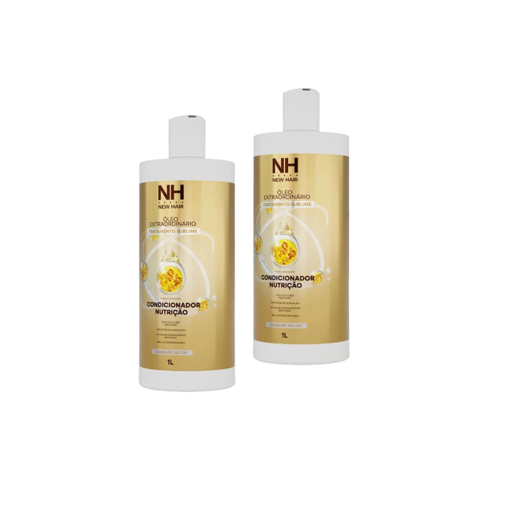Kit 2 Condicionador Profissional 1L Óleo Extraordinário