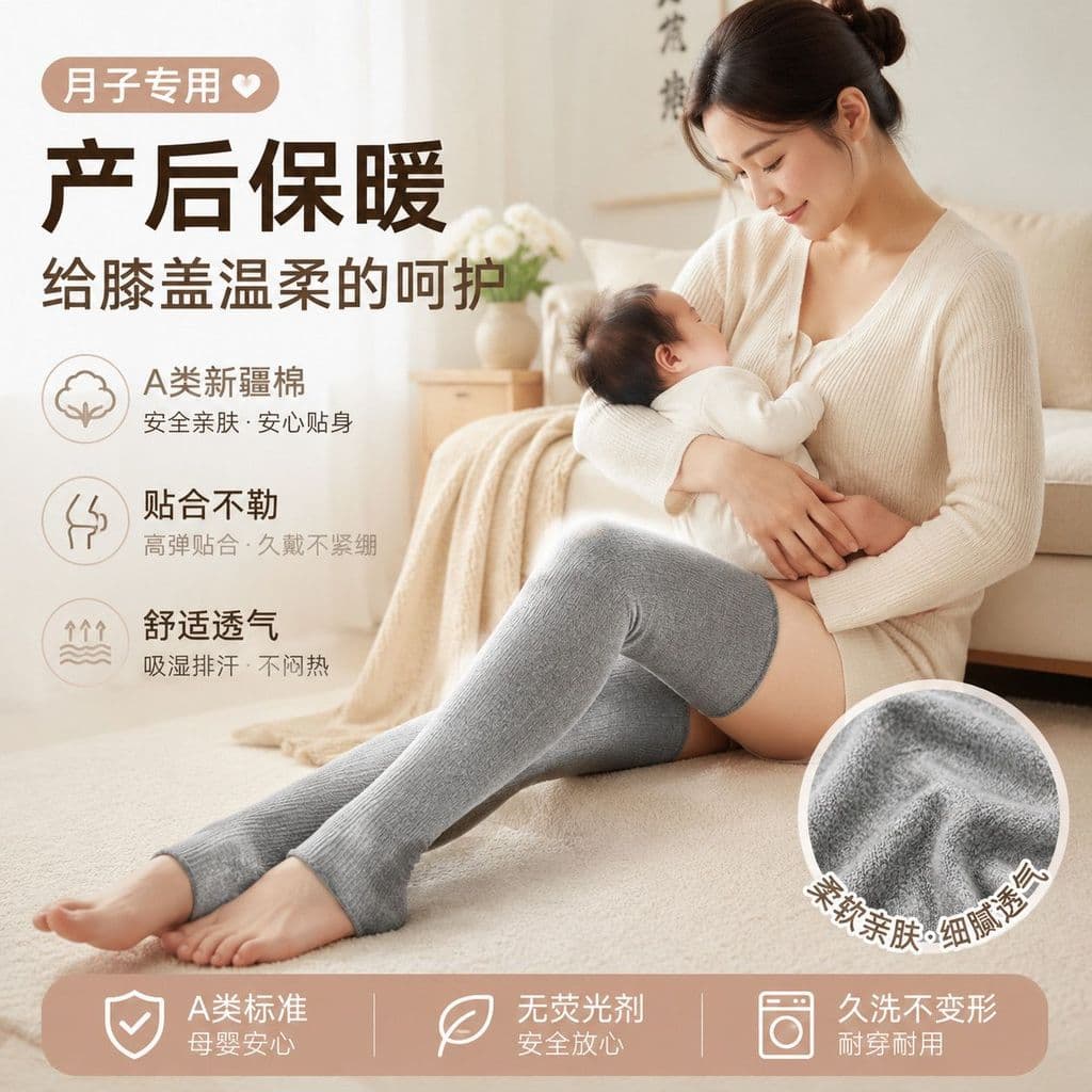 Joelheiras de confinamento mulheres grávidas dormindo Leggings de maternidade capa solta estilo fino verão ar condiciona