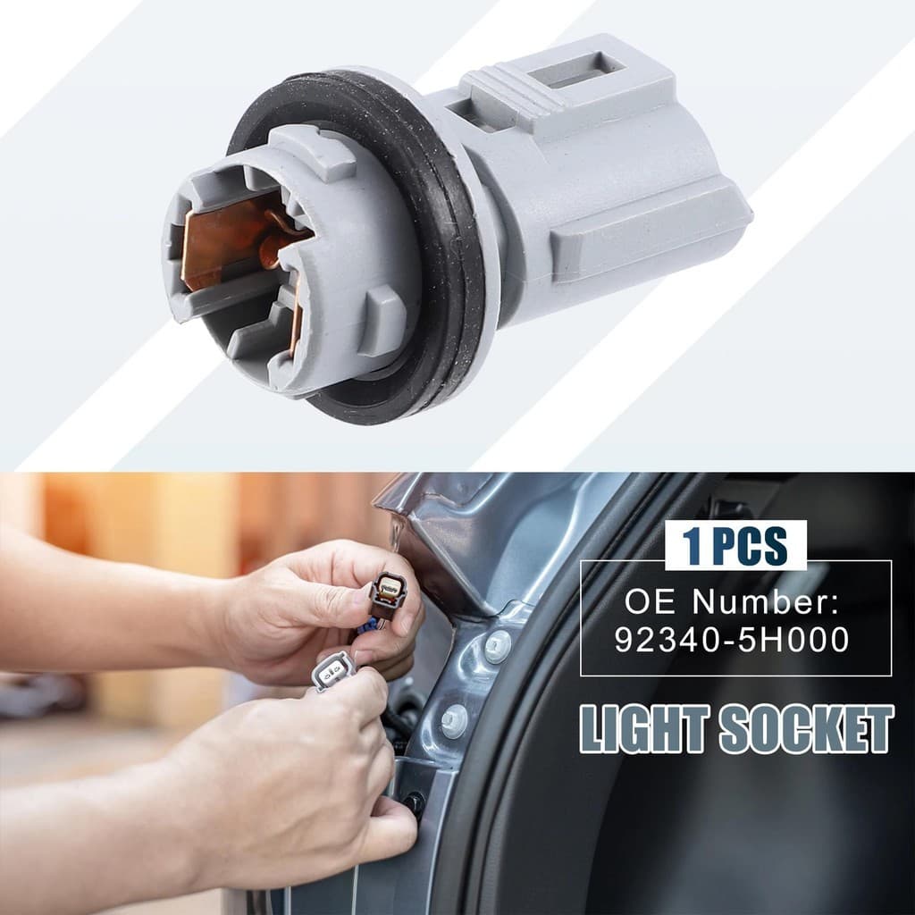 X Autohaux Suporte De Lâmpada De Sinalização De Mudança De Direção Para Carro 92340-5H000 Hyundai