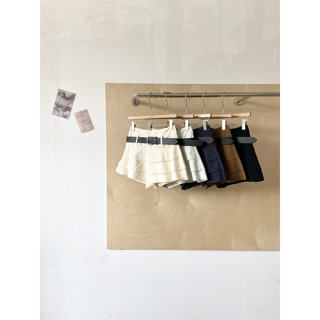 50% de desconto Oferta especial ~ com cinto cintura alta babados bolo saia feminina estilo coreano doce redução de idade