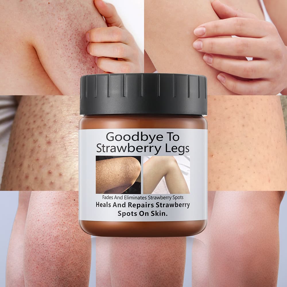 Creme hidratante para as pernas, creme esfoliante para pele morta, loção suavizante para pequenas protuberâncias, loção