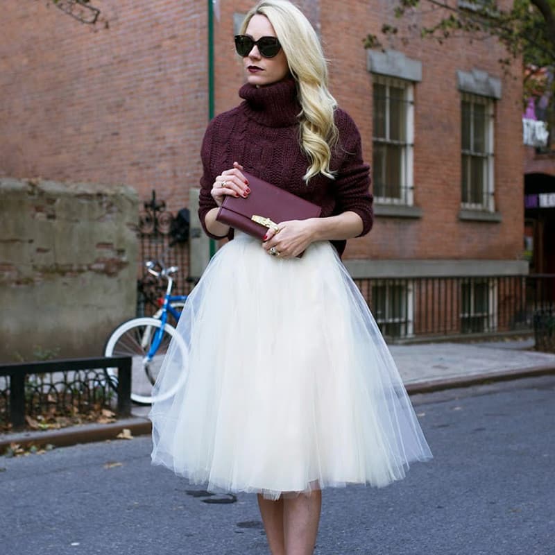 Saia de gaze de cintura alta saia de tule saia Pettiskirt adulto Cross-Border tutu saia curta feminina