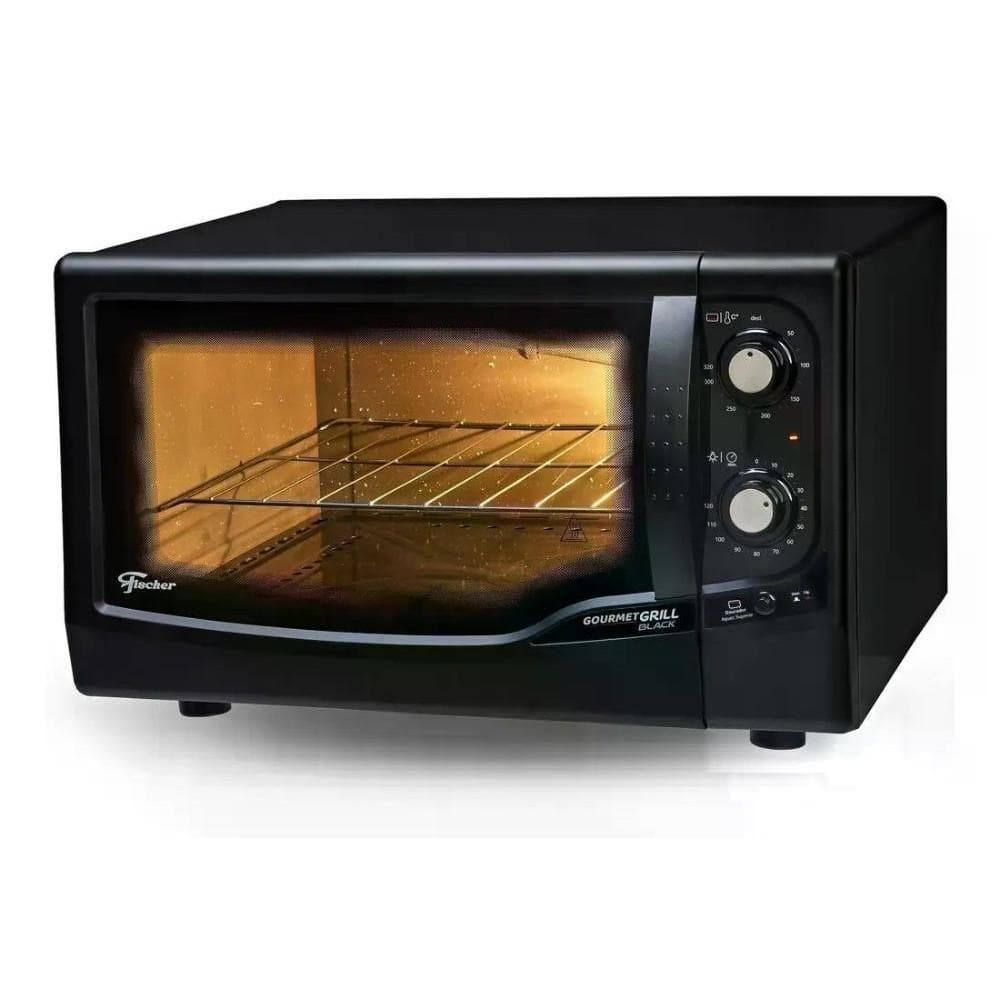 Forno Elétrico de Bancada Fischer Gourmet Grill Preto 127V