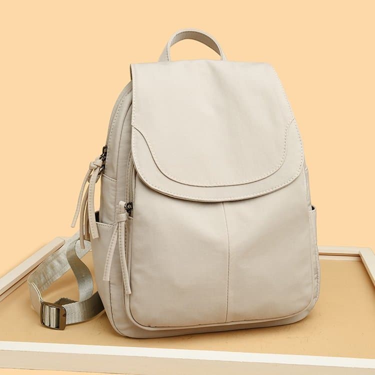 Luz de luxo mochila feminina novo estilo portátil de um ombro Anti-roubo mochila grande capacidade estudante mochila