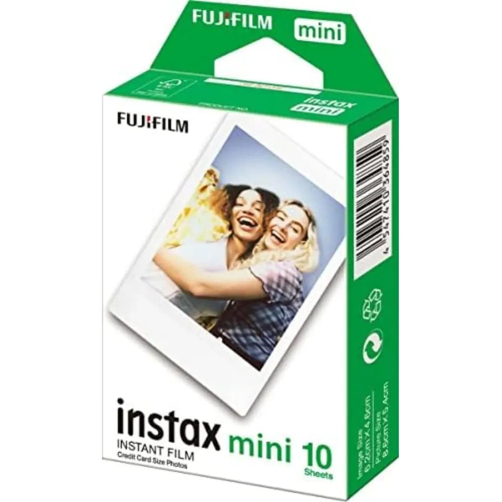 Pack Filme Fujifilm Instax Mini 10 Fotos | Papel Fotográfico Câmera e Impressora Instax | Original Lacrado de Fábrica