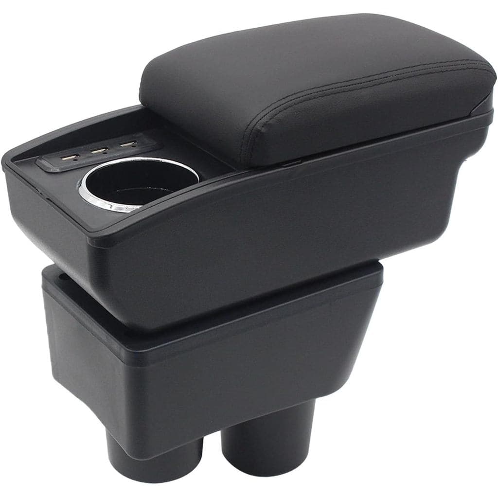 YJYWZH Caixa De Armazenamento De Apoio De Braço De Carro Para Nissan Almera Versa 2012-2019 Organizadora De Console Cent