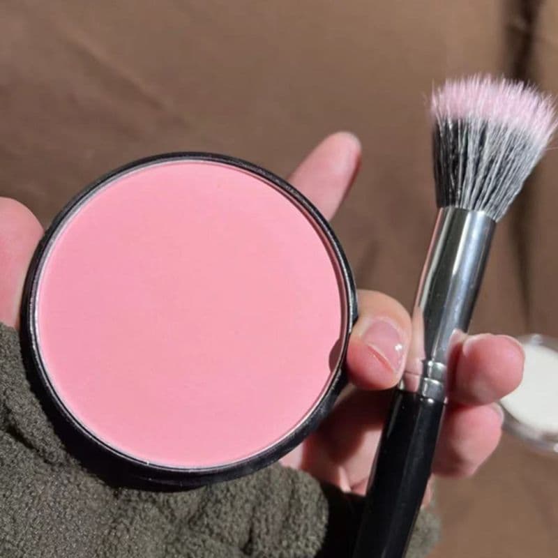T Tender Girl Repolho ~ Leite em Pó Blush Paleta Monocromática Estudante Combinação Pêssego Pó Creme Morango Coloração d