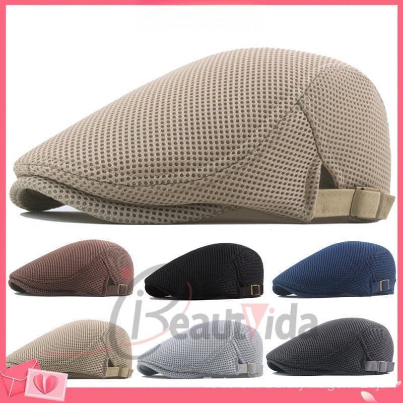 { Deryu } Conveniente Chapéu Masculino Presentes Perfeitos De Poliéster Lavável Boné De Boina Para Homens Diário