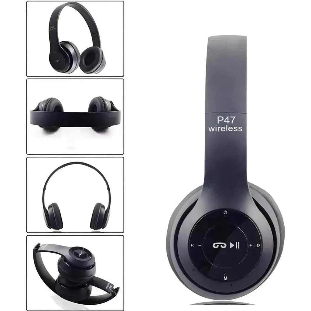 Fone Bluetooth P47 Wireless Headphone Sem Fio