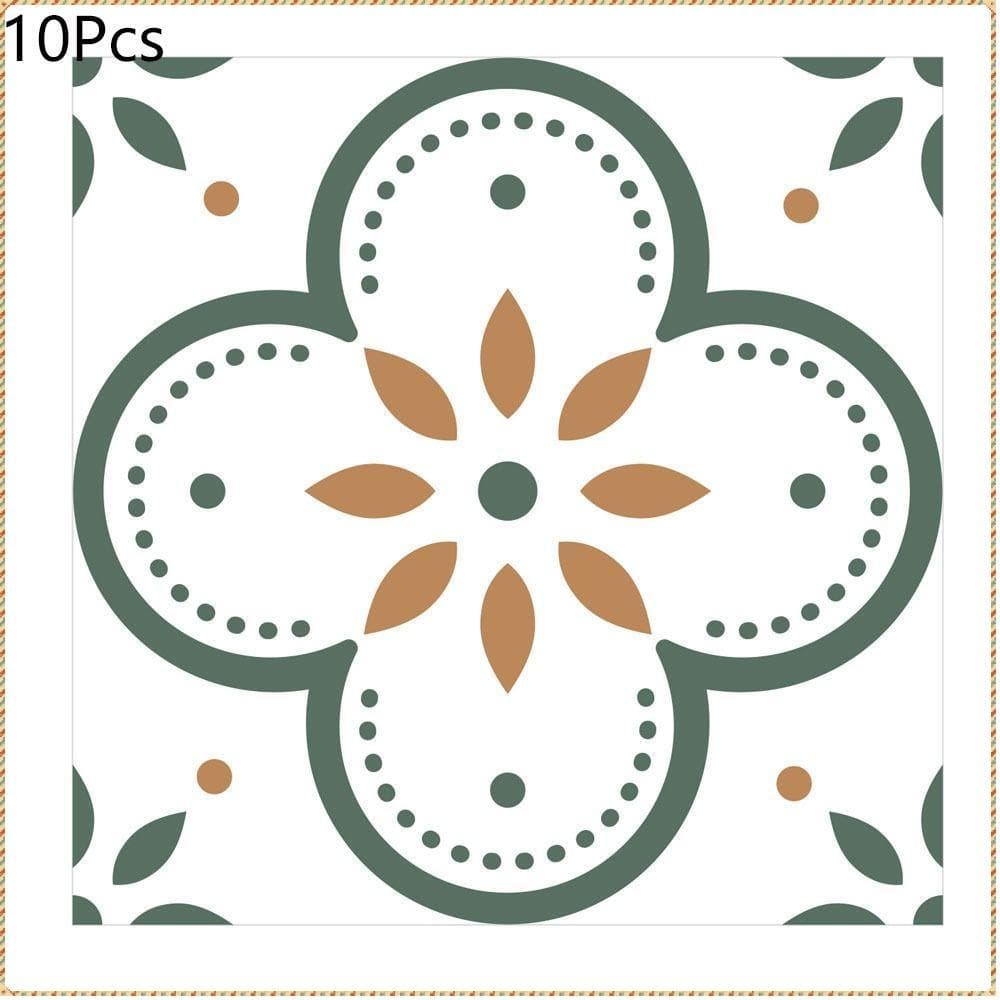 Azulejos Descascados E Colados  , Autoadesivos De PVC , Decorativos Para Casa Multicoloridos