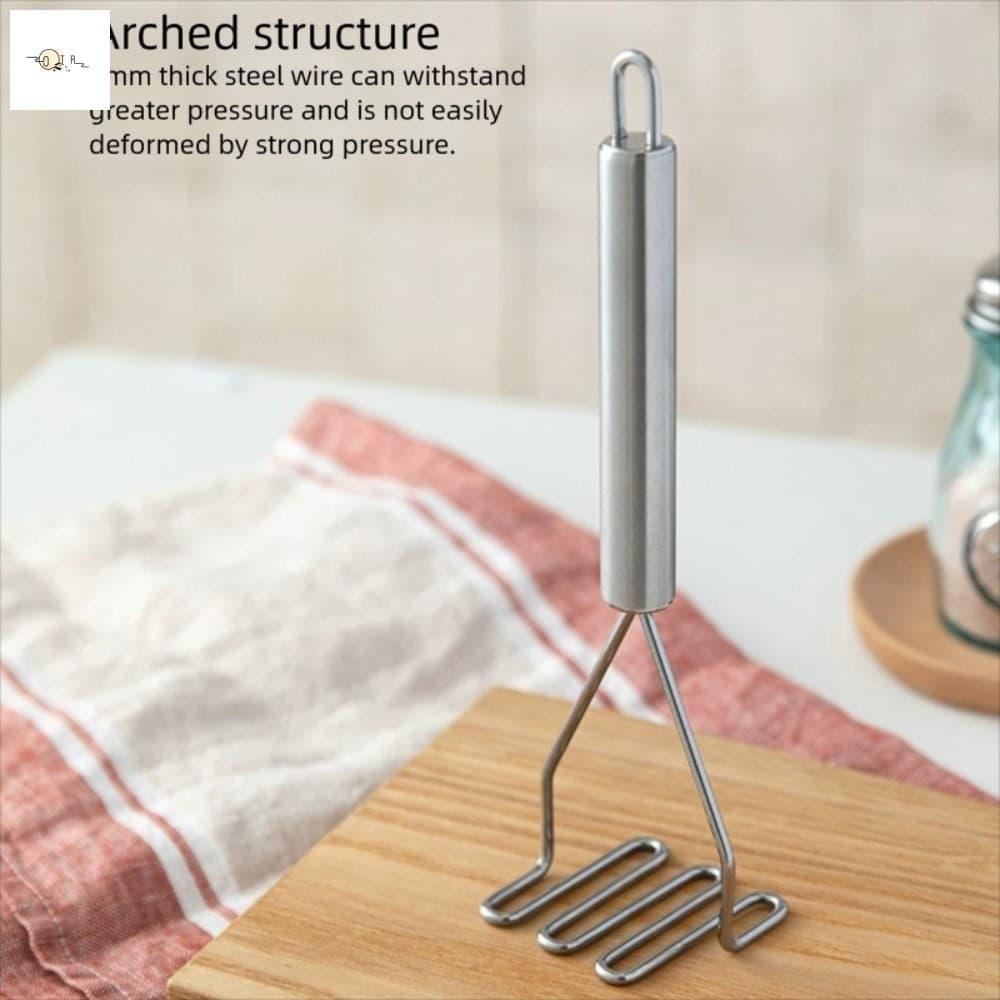 Prensa De Alho Em Aço Inoxidável-Moedor Manual De Batata Para Purê De Vegetais De Cozinha