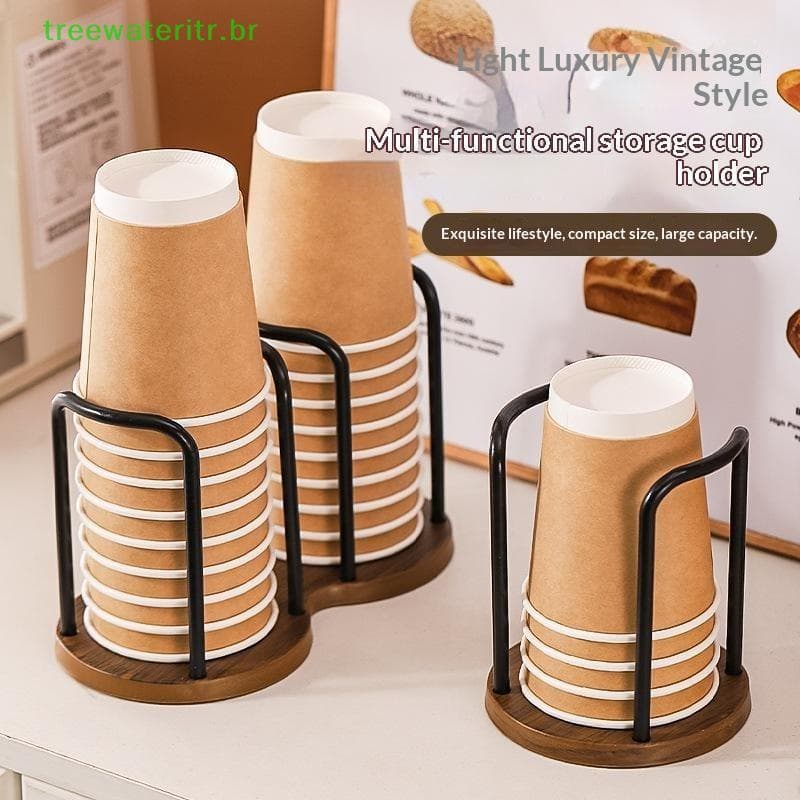 treewateritr Suporte Para Copos Multifuncional Mesa , Organizador De Café br