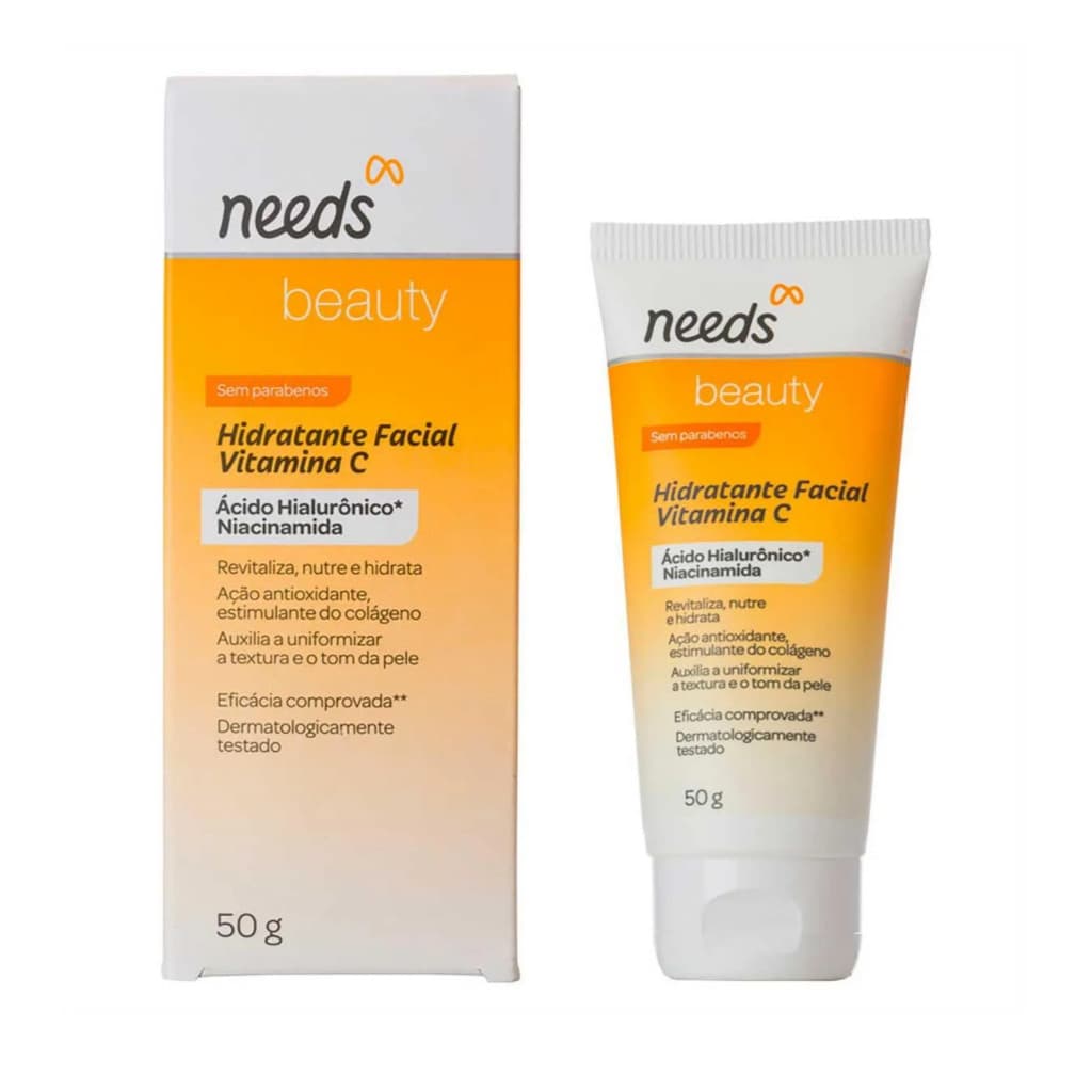 Hidratante facial needs face vita c 50g
