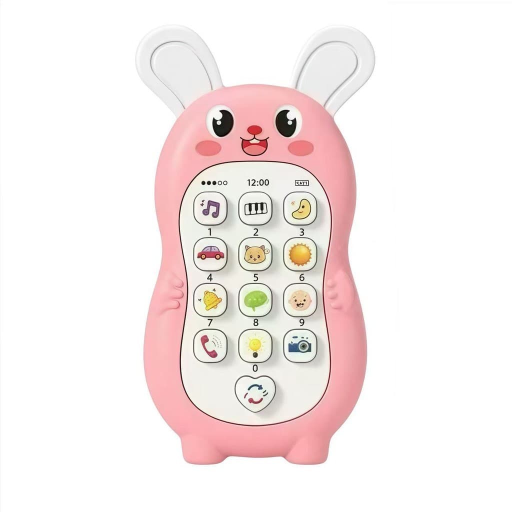 Telefone De Brinquedos Para Bebês Música Dormir Com Simulação Crianças Educativo Infantil Mordedor 0-3Ano