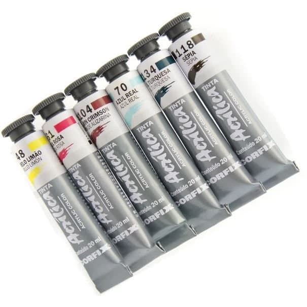 Tinta Acrílica  20ml - Corfix 80020