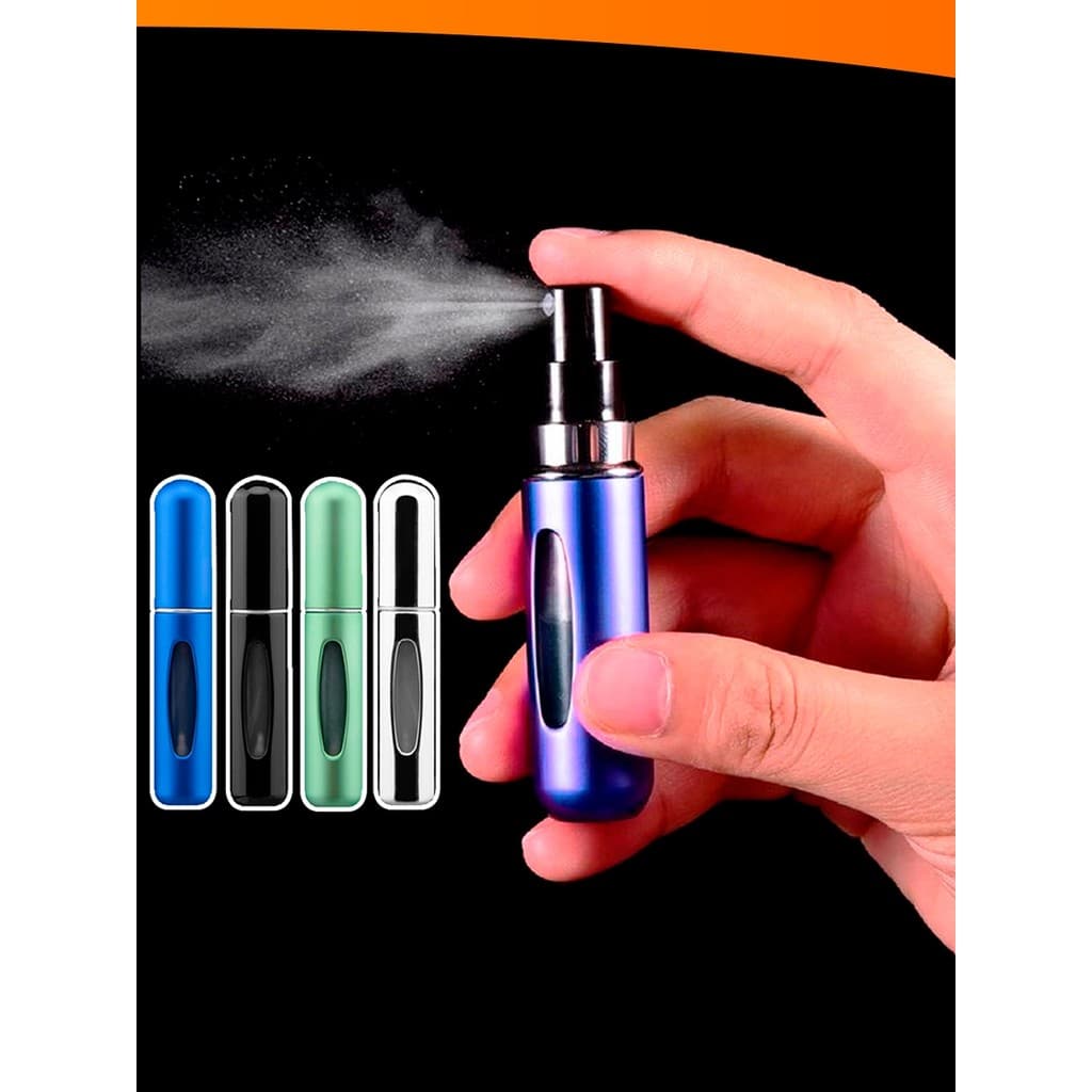 Mini Porta Perfume Spray Portátil para Viagem de 5ML Recarregável