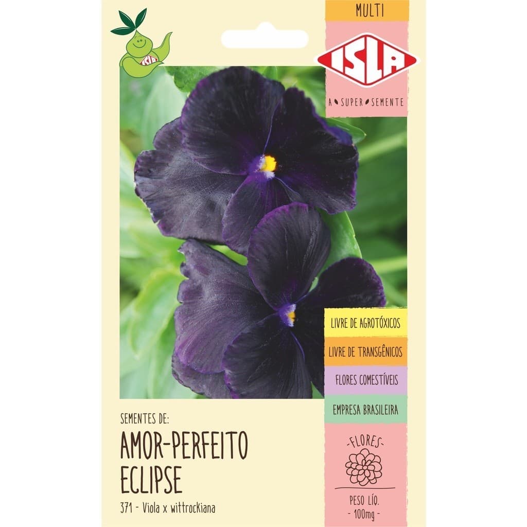 viva a natureza Sementes Amor-perfeito Eclipse - ISLA Sementes