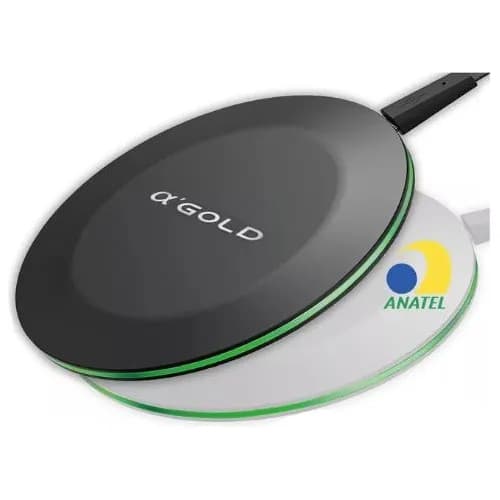 A'gold Carregador Por Indução Sem Fio 20w Turbo Com Led Gold Original, enviado imediatamente