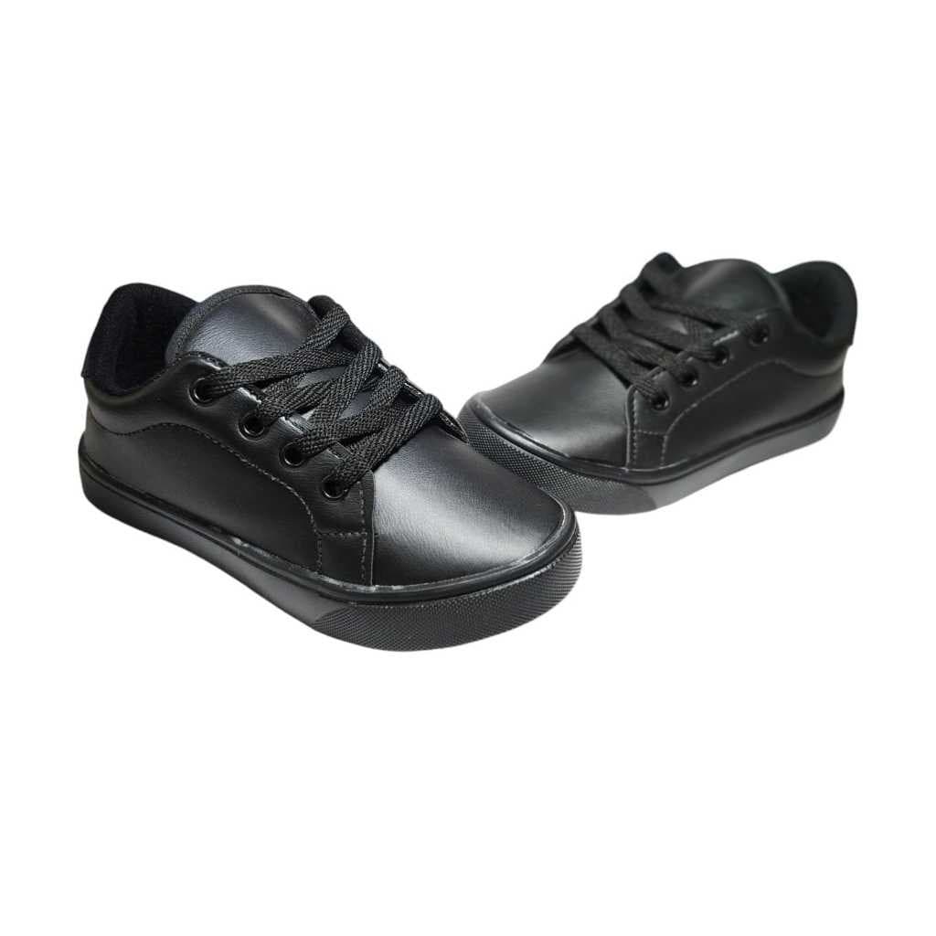 Tênis Colegial C/ Velcro ou Cadarço  Volta As Aulas Fácil de Calçar